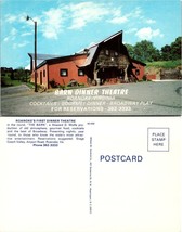 Virginia(VA) Roanoke Barn Dinner Theatre Stage Coach Valley Airport VTG Postcard - £7.51 GBP