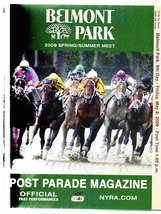 Belmont Park Race Course 2009 Program Post Parade Magazine w/ Pimlico  ! - $7.99