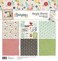 Simple Stories Springtime 12 x 12 Collection Papercrafting Kit, Youth La... - $12.99