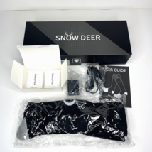 SNOW DEER Black Upgraded 7.4V Rechargeable Battery Electric Heated Socks Size S - £39.13 GBP