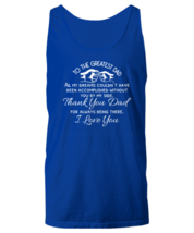 Dad Tank Top To The Greatest Dad Royal-U-TT - £15.94 GBP