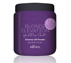 Kaaral Blond Elevation Yellow Out Extreme Lift Powder, 17.6 fl oz