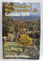 1979 WARWICKSHIRE AND WORCESTERSHIRE LIFE WALL CALENDAR WEST MIDLANDS VI... - $32.99