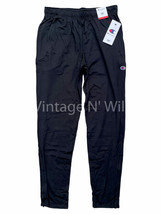 Champion Mens Black Cross Training C Logo Activewear Zipper Leg Jogger Pant - £14.59 GBP