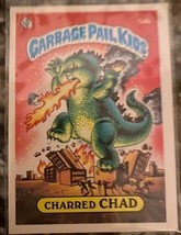 Garbage Pail Kids Series Two (1985) - 54b charred CHAD (Mint) SKU058 - $33.99