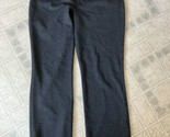 EXPRESS EDITOR WIDE LEG Ponte&#39; DRESS PANTS TROUSERS 8  R Dark gray - $26.82