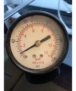 1-1/2&quot; 0-160 GAUGE BAR KPA X 100 PSI 1/8&quot; NPT CONNECTION - $129.43 MXN