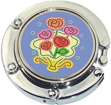 An item in the Fashion category: Flowers In Vase Photo Purse Hanger and Pouch