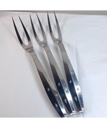 Vintage Regent Sheffield Atomic Starburst Solid Stainless Meat Fork set ... - $61.02 CAD