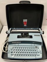 1976 Smith-Corona Coronamatic Super 12  Electric Typewriter Blue W Cover... - $248.95