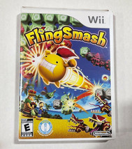 FlingSmash Nintendo Wii 2010 Video Game fling smash tennis pinball sidescroller - £6.73 GBP