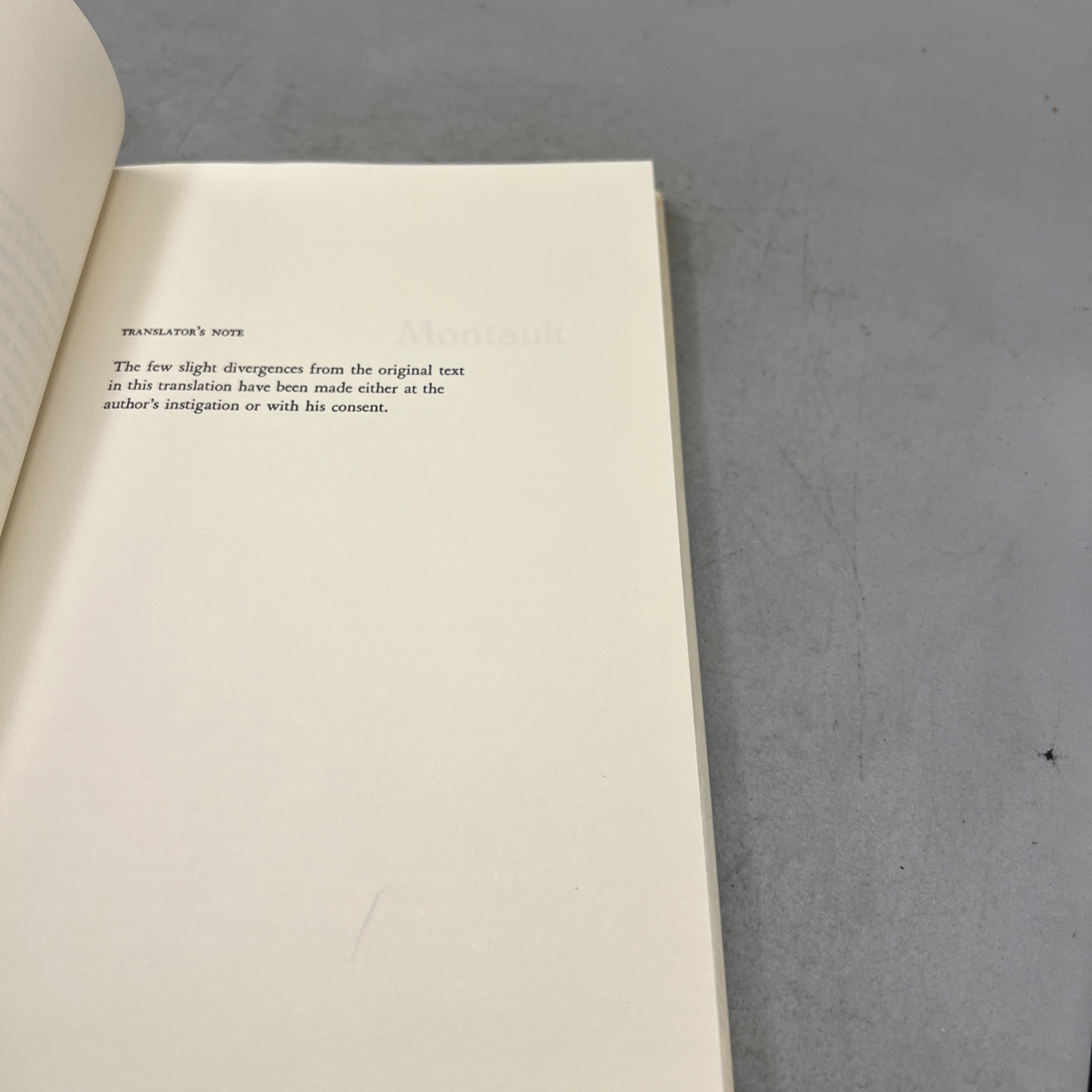 Montauk by Max Frisch (1976) 1st/1st Edition Hardcover Novel Item image 13