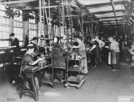 Training School Norton Grinding Co Worcester Mass WW1 8x10 World War I Photo - £7.04 GBP