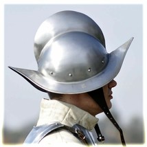 Medieval Spanish Helmet Collectible Morin Steel Antique Spanish Armor Helmet - £95.38 GBP
