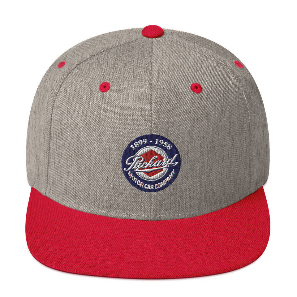 1899 - 1958 Packard Motor Car Co. Custom Embroidered Snapback Baseball Hat Cap