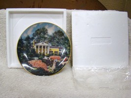 Gorham Southern Landmark Series Fine China Collector Plate &quot;Oak Hill&quot; Ltd Editn - £10.41 GBP