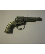 (CG -1) Vintage Toy Cap Gun: Esquire Silver Pistol - damaged  - £11.75 GBP
