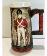 BEER STEIN 1776 collectors REDCOAT NAPCOWARE C7593 8 1/2” mug mint condi... - €24,67 EUR