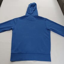 American Eagle RN#54485 Men's Blue Cotton Blend Hoodie Pullover Sweatshirt Small image 14