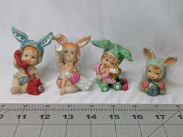 K&#39;s Collection Baby Figure Rabbit Bunny Ears Toys 3 Inch - $19.95