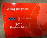 2015 Ford Fusion Lincoln Mkz Elettrico Cablaggio Diagramma Manuale - $19.94