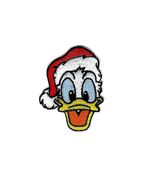 1.75X2.25" Christmas Donald Duck Santa hat IRON ON / SEW ON PATCH - $8.54