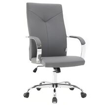 LeisureMod Sonora Modern Conference High Back Leather Ergonomic Executive Office - $245.98