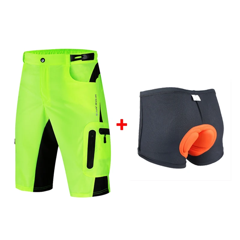 WOSAWE Cycling Shorts Summer  Loose Short MTB Shorts Bike Shorts Men Running Bic - £88.50 GBP