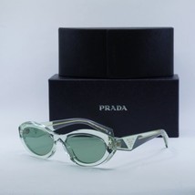 PRADA PR26ZS 14R20E Transparent Mint/Green 55-16-145 Sunglasses New Authentic - £276.09 GBP