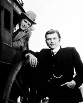 Ben Murphy, Pete Duel Alias Smith And Jones By Stagecoach 16X20 Canvas Giclee - £55.94 GBP