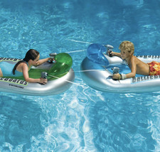 Swimline Floating 2 Piece Inflatable Battle Board Squirter Set (a,as) J3 - £197.11 GBP