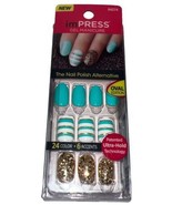 Kiss Nails Impress Press On Manicure #64274 Gossip Girl (New/Sealed) See... - $13.57 CAD