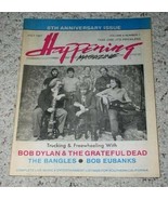 Bob Dylan Grateful Dead Happening Magazine Vintage 1987 Local Publication - $35.02 CAD