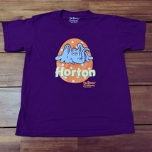 Dr Suess Experience PURPLE Horton Hears A Who Elephant YOUTH MEDIUM T-shirt - $14.85