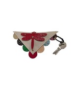 Leather Triangle Keychain - Trust The Triangle - $750.65 MXN