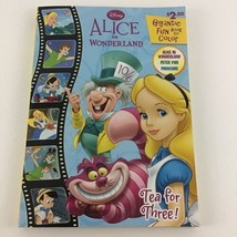 Disney Alice In Wonderland Coloring Book Tea For Three Peter Pan Pinocch... - £17.16 GBP