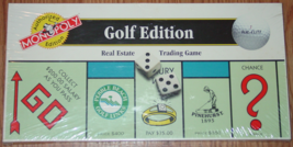 Monopoly Game Golf Edition Monopoly Usaopoly 1996 New Factory Sealed Box - £15.73 GBP