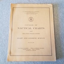 1955 US Coast and Geodetic Maritime Survey  Nautical Charts Dept Commerce No 665 - £38.78 GBP