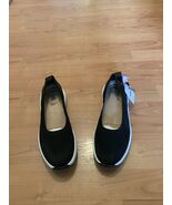Time and Tru Women&#39;s Comfort Ballet Ballerina  Flats Shoes Size 8 Black - $470.52 MXN