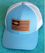 &quot;AMERICAN FLAG - TUNA&quot; - Trucker-Style HAT - ONE-SIZE-FITS-ALL - FISHING... - $14.80