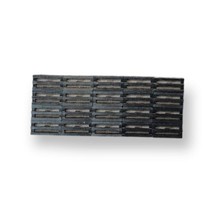 Lego 2412 / 2412b Black Tile Grille 1 x 2 with Bottom Groove / Lip (Lot ... - £7.17 GBP