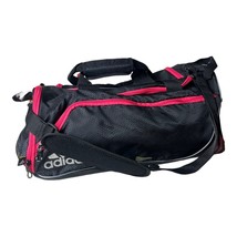 Adidas Black Pink Clima proof Duffle Athlete Bag - £38.87 GBP