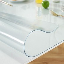 LovePads 1.5mm Thick 18 x 60 Inches Frosted Table Protector, Plastic Tab... - £25.88 GBP