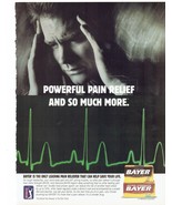 1996 Bayer Print Ad Aspirin Health and beauty 8.5&quot; x 11&quot; - €17,34 EUR