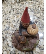 TOM CLARK CAIRN STUDIOS GNOME OLD MAN &quot;BIRDIE&quot; W/ BIRD GOLF BALL FIGURIN... - $557.16 MXN