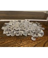 130 Fake Plastic Diamonds for Vase Fillers Crafting D&amp;D Play various sizes - £9.85 GBP