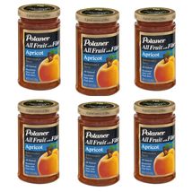 &#39;&#39;Polaner -All Fruit with Fiber Apricot Spreadable Fruit 10 oz (Pack of 6)&#39;&#39; - £27.32 GBP