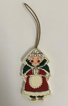 Wooden Mrs Clause Christmas Tree Ornament - £11.64 GBP