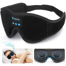 Mask For Sleep Headphones Bluetooth 3D Eye Mask Music Play Sleeping Headphones - £16.89 GBP