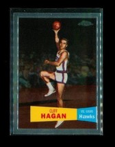 2007-08 Topps Chrome Basketball Trading Card #62 Cliff Hagan St Louis Hawks - £7.77 GBP